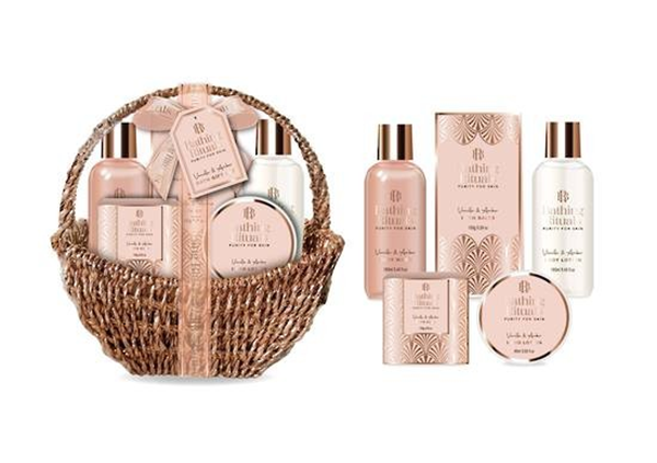 Picture of Vanilla & amber 5pc basket set