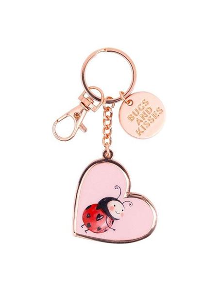 Picture of Bugs and kisses keyring