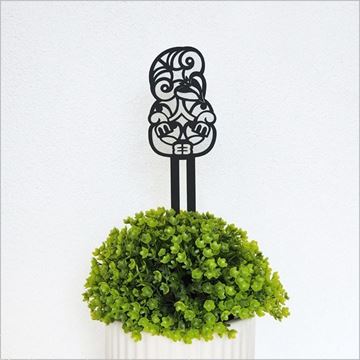 Picture of Plant stake tiki black