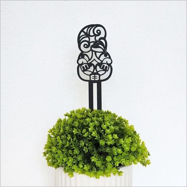 Picture of Plant stake tiki black