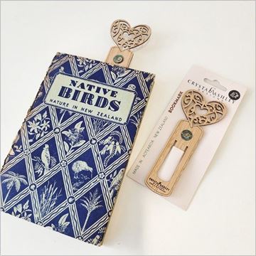 Picture of Bookmark koru heart