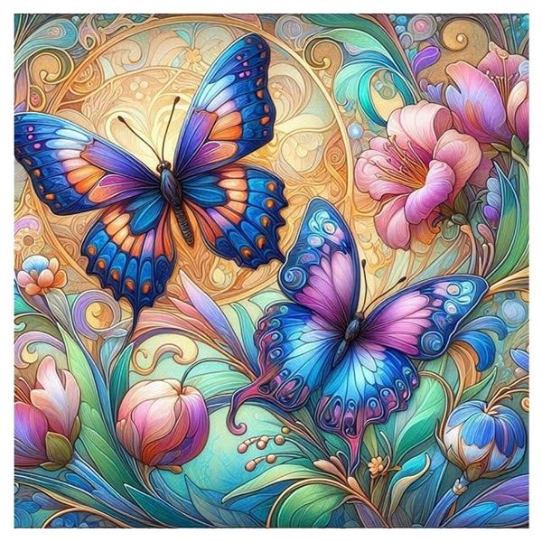 Picture of Ceramic trivet butterfly