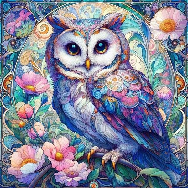 Picture of Ceramic trivet owl