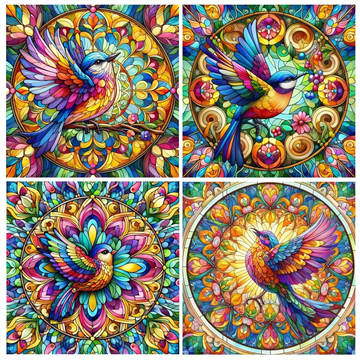 Picture of Bird ceramic coasters