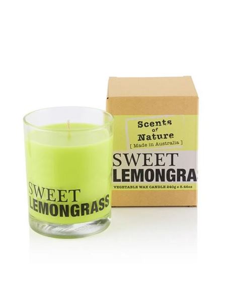 Picture of Sweet lemongrass candle