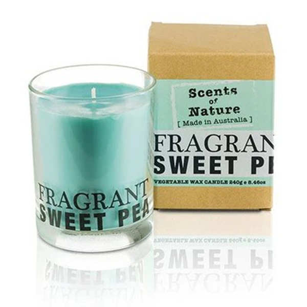 Picture of Fragrant sweet pea candle
