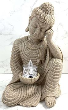Picture of Resting buddha candle holder