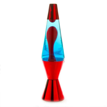 Picture of Metallic motion lamp red