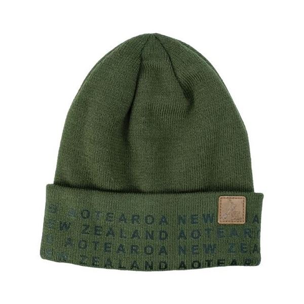 Picture of Beanie aotearoa nz green