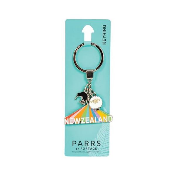 Picture of Keyring rainbow nz