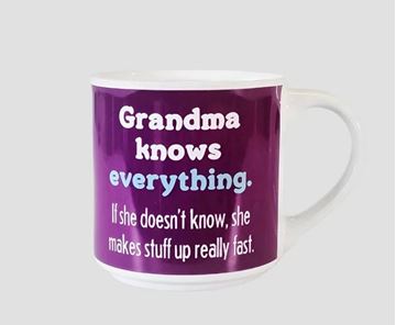 Picture of Mug grandma knows everything