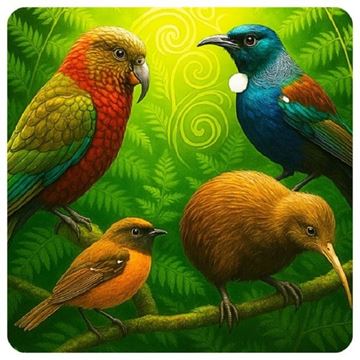 Picture of Coaster nz birds