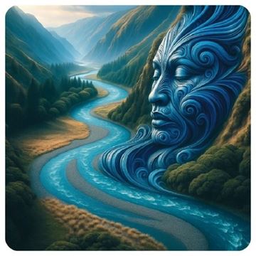 Picture of Coaster awa blue