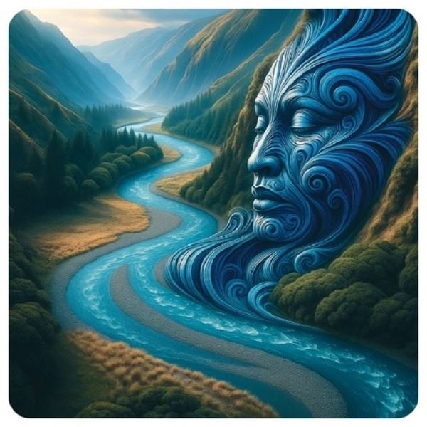 Picture of Coaster awa blue