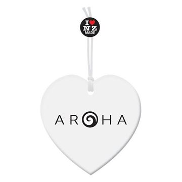 Picture of White heart aroha