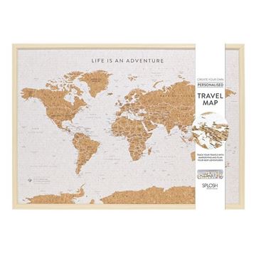 Picture of Travel board large world map