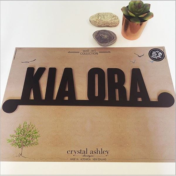 Picture of Black kia ora