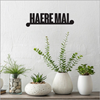 Picture of Black haere mai