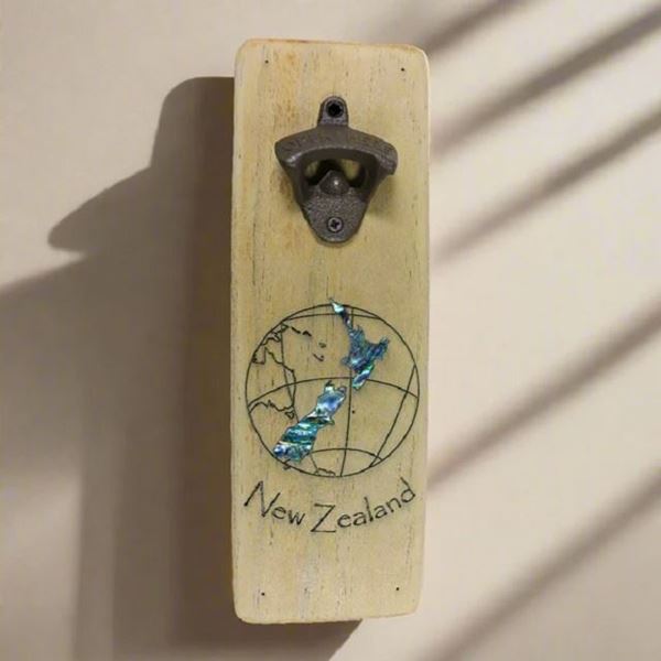 Picture of Bottle opener wood global nz
