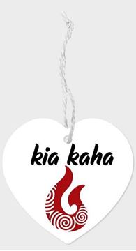 Picture of Glass heart kia kaha