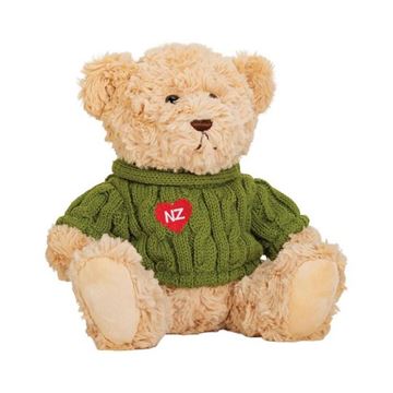 Picture of Teddy bear nz green jumper