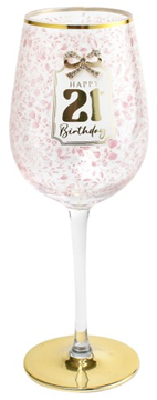 Picture of 21st pretty bow glass