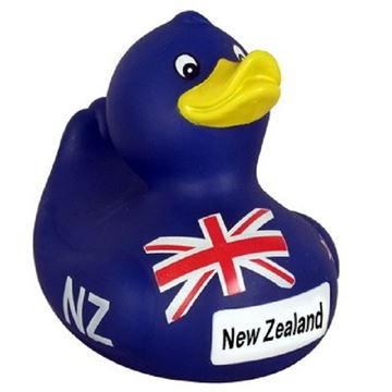 Picture of Bath duck nz flag