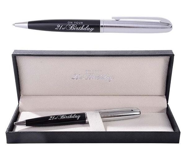 Picture of 21st birthday ballpoint pen