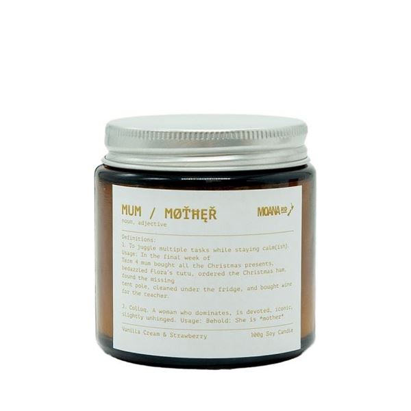 Picture of Mum the noun candle