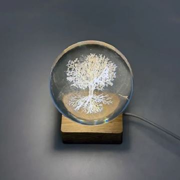 Picture of Tree of life crystal ball light