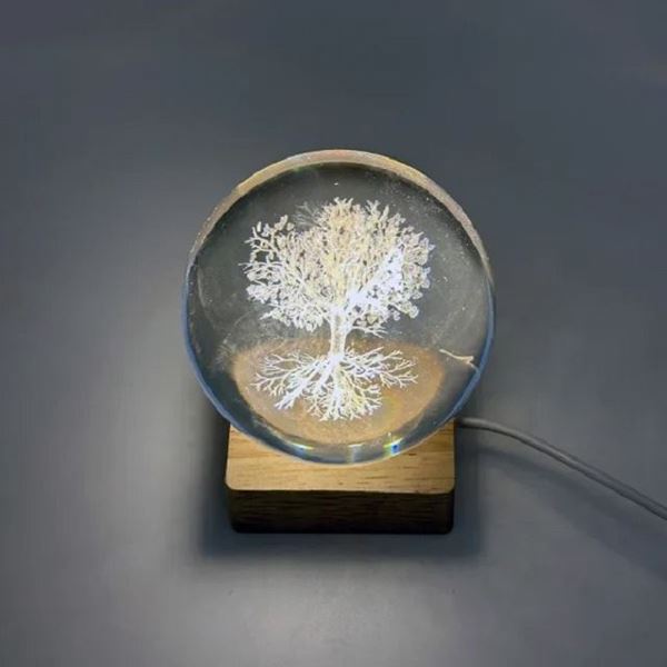 Picture of Tree of life crystal ball light