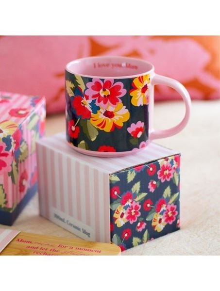 Picture of Mum floral mug