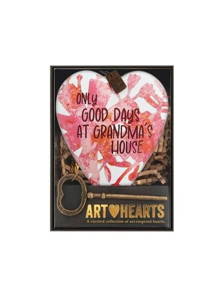 Picture of Art heart good days grandma