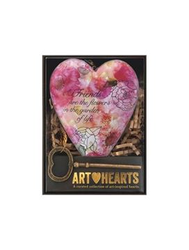 Picture of Art heart friends are flowers