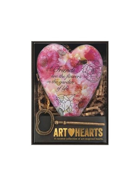 Picture of Art heart friends are flowers