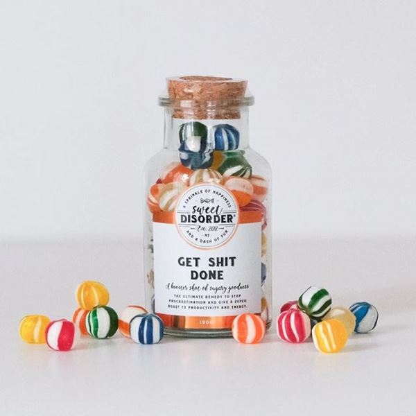 Picture of Sweets get shit done