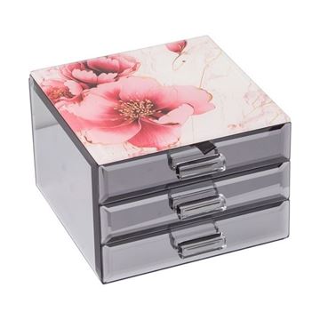 Picture of Peony flowers drawers j/box