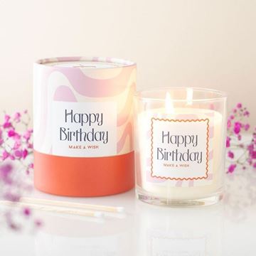 Picture of Happy birthday cake candle