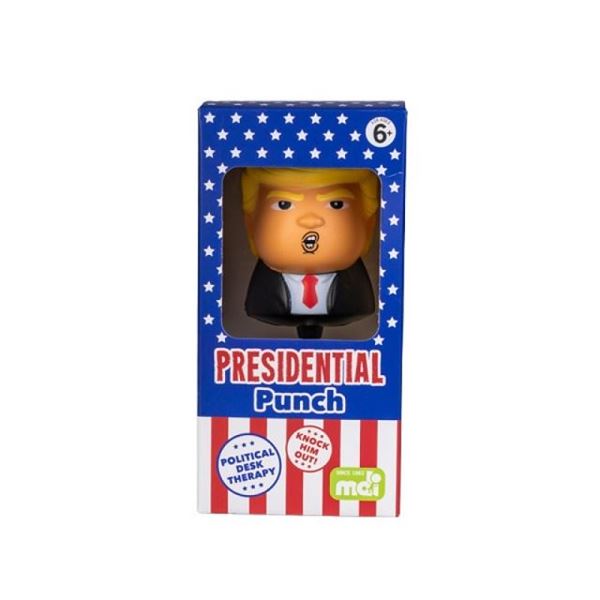 Picture of Donald punching bag