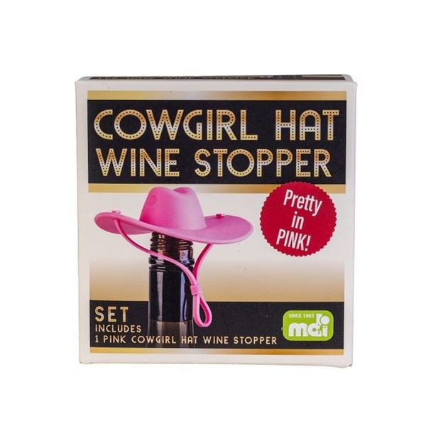 Picture of Cowgirl hat wine stopper