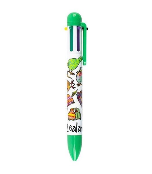 Picture of Kiwi 6 colour pen
