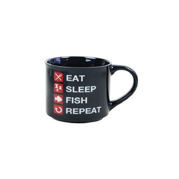 Picture of Mug eat sleep fish repeat