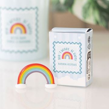 Picture of Glass rainbow keepsake gift