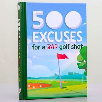 Picture of 500 excuses bad golf shot book