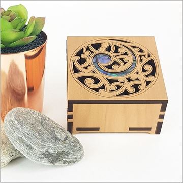 Picture of Trinket box koru 2