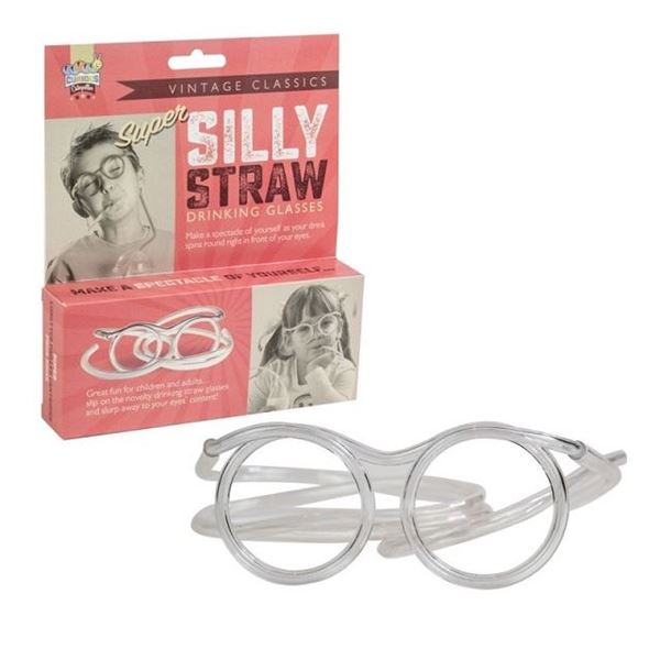 Picture of Silly straw drinking glasses