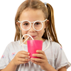 Picture of Silly straw drinking glasses