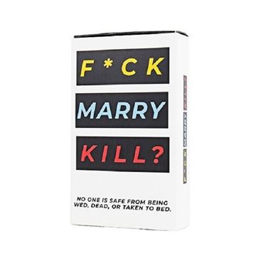 Picture of F*ck, marry, kill card game