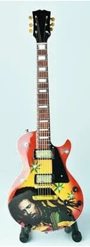 Picture of Miniature guitar bob marley