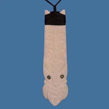 Picture of Bone tiki toki pendant